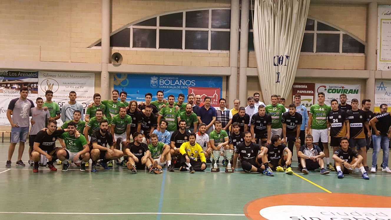 El BM Bolaños pierde la final del Trofeo Diputación frente al Vestas BM ...