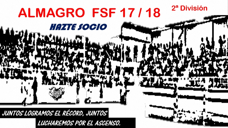 Hazte Socio del ALMAGRO FSF Temporada 2017/2018