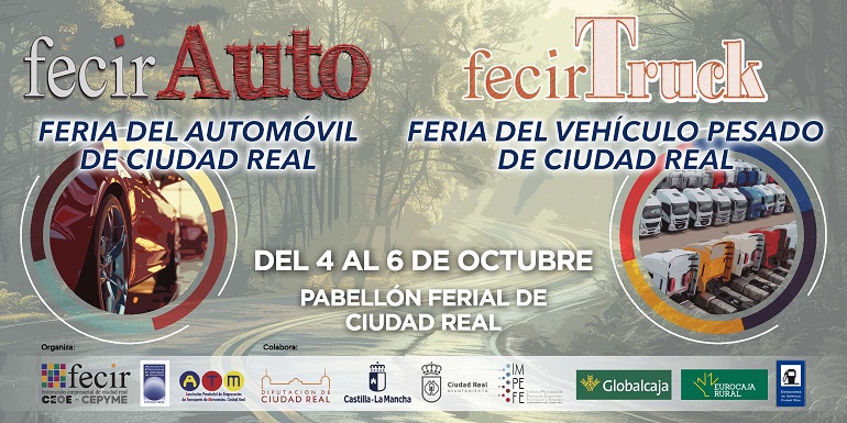 FecirAuto y FecirTruck - Del 4 al 6 de Octubre - Pabellón Ferial de Ciudad Real