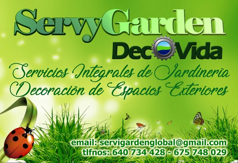 ServyGarden - Servicios integrales de Jardinería y decoración de espacios exteriores